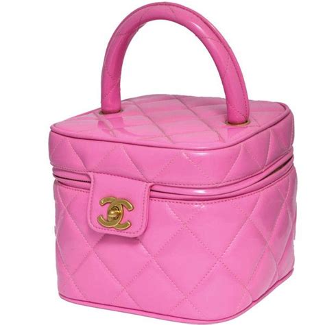 pink vanity chanel|Chanel vanity case vintage.